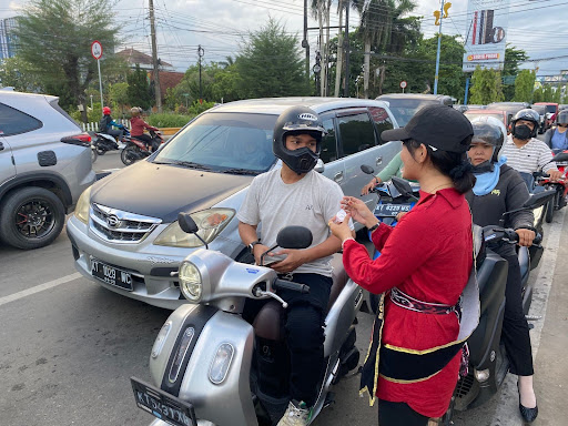 Kegiatan aksi damai Hari AIDS Sedunia di Samarinda, Kaltim